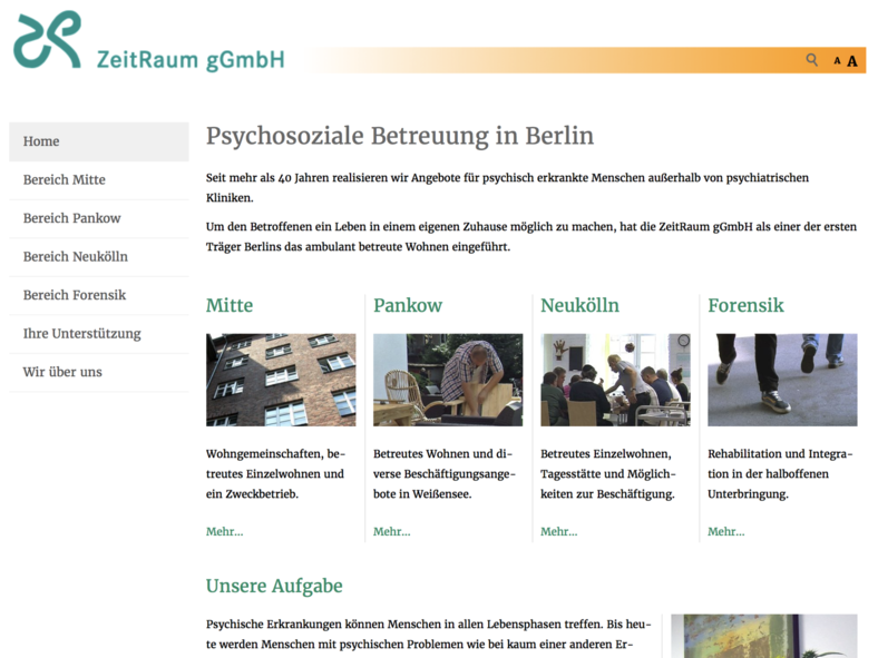 Psychosoziale Betreuung in Berlin